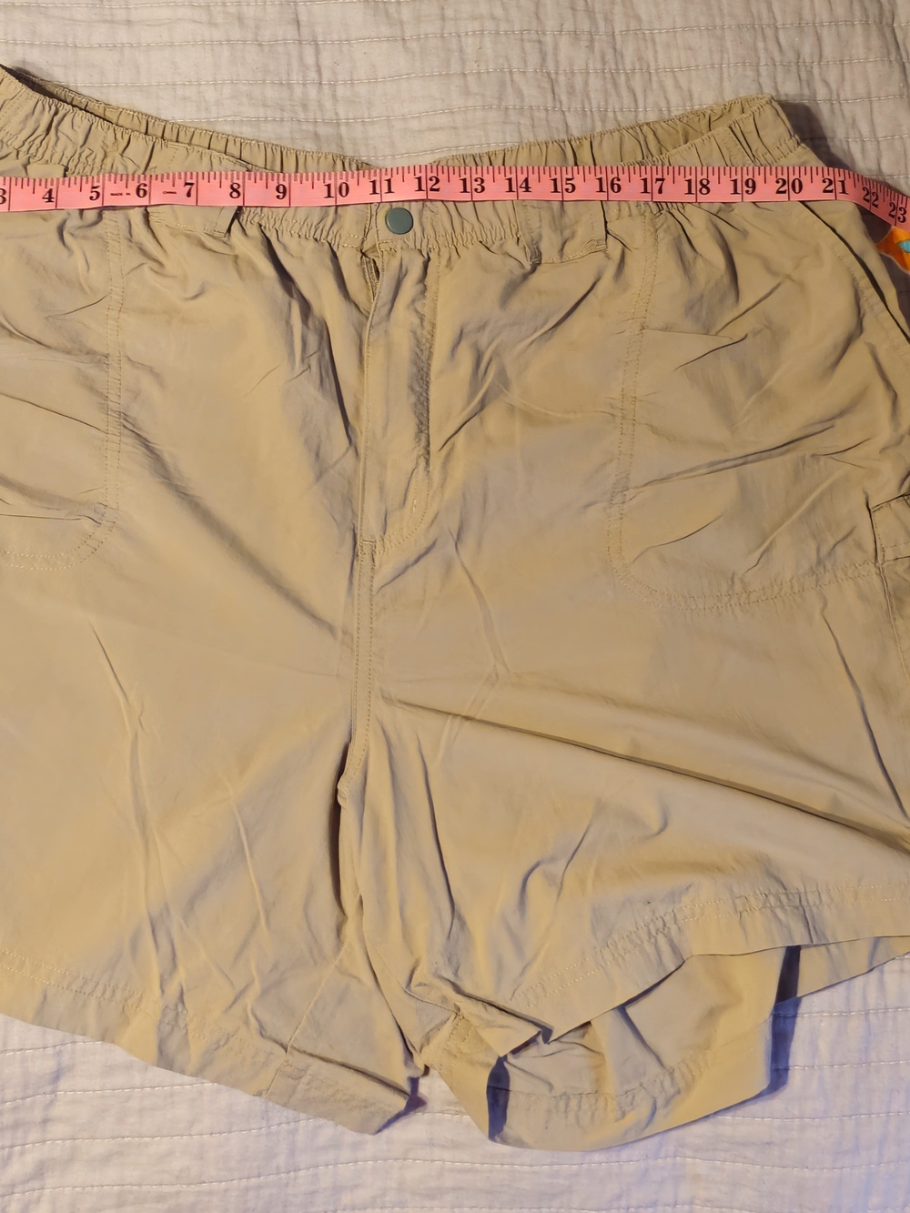 Columbia Women's Khaki Athletic Quick-Dry Shorts